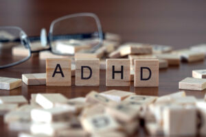 scrabble tiles to explain the types of adhd